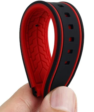 Waterproof Silicone Watch Band Mens Rubber Strap for Swatch 19 20 21mm