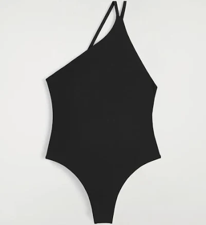 COS Women's Asymmetric Double-Faced Swimsuit