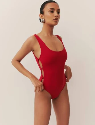 Reformation Posidonia One Piece Swimsuit