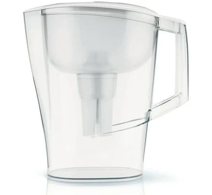 Mavea 10-Cup Water Filter Pitcher, Clear