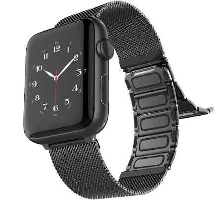 X-Doria Classic Plus Stainless Steel Magnetic Closure WatchBand for Apple Watch