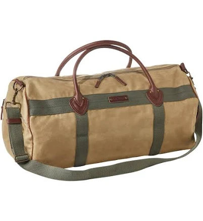 L.L.Bean Waxed Canvas Duffle Bag