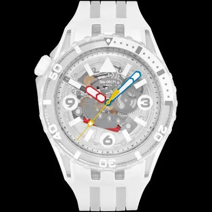 Swatch Scubaqua Aurelia Aurita Skeleton Quartz Watch