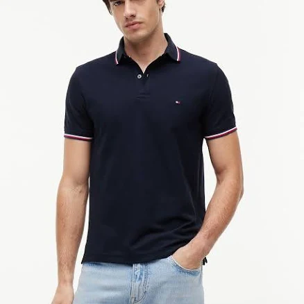 Tommy Hilfiger Men's Regular Fit Wicking Polo