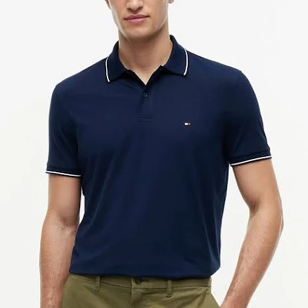 Tommy Hilfiger Men's Regular Fit Performance Jersey Polo