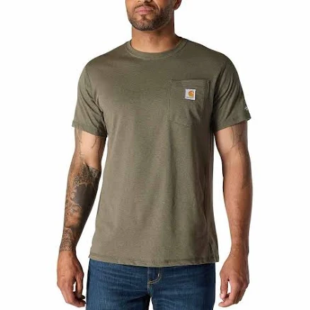 Carhartt Men's Relaxed Fit Midweight Short-Sleeve Pocket T-Shirt