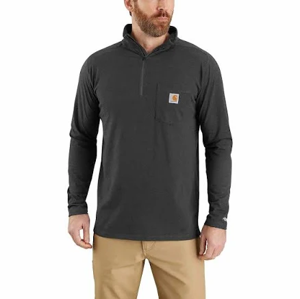 Carhartt Men's Force 1/4-Zip Long Sleeve T-Shirt