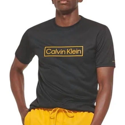 Calvin Klein Men's Light Weight Quick Dry Moisture Wicking Top with 40+ UPF Protection