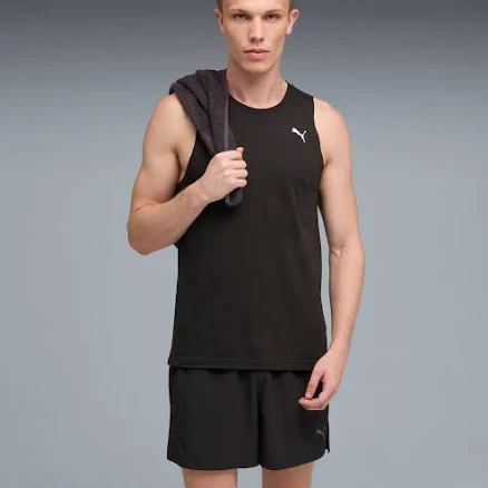 PUMA Men's Train All Day Tech Triblend Tank Top