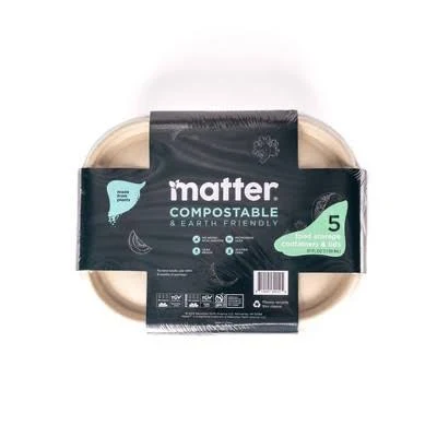 Matter Compostable Food Storage Container 5ct