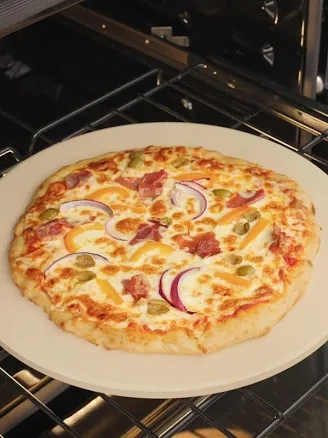 Old Stone Kitchen | Old Stone Pizza Stone Round 16 Inch Bread Baking Stone New In Box | Color: Tan | Size: Os