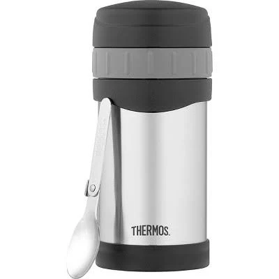 Thermos Stainless Steel Food Jar w-Folding Spoon