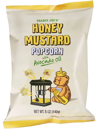 Trader Joes Honey Mustard Popcorn 2 Pack