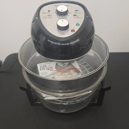 Big Boss 16 Qt. Black Oil-less Air Fryer With Built-in Timer
