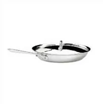 All-Clad D3 Stainless Steel Fry Pan with Lid