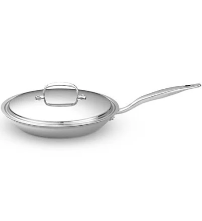 Heritage Steel 10.5" Fry Pan with Lid