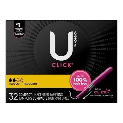 KIMBERLY CLARK U by Kotex Supreme Premium Compact Tampons, Regular, 32 ct, Replaces - 6951583BX at Shoplet