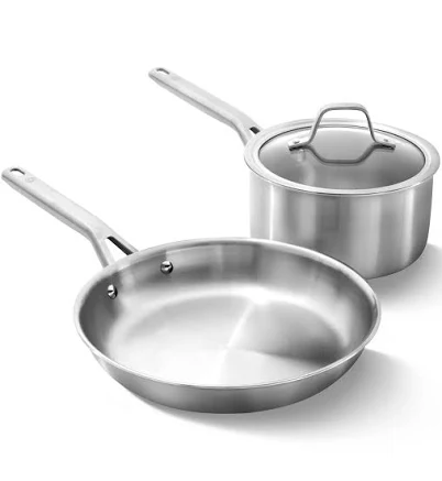 Calphalon Stainless Steel 3-Piece Cookware Set