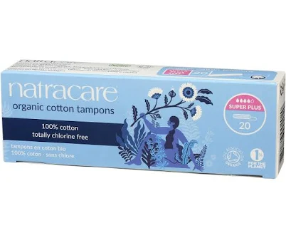 Natracare Organic Cotton Super Plus Tampons