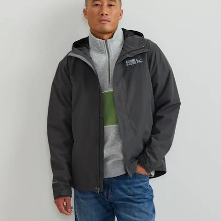 Eddie Bauer Men's Rain Trek Packable Waterproof Rain Jacket