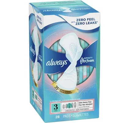 Always Infinity Size Pads
