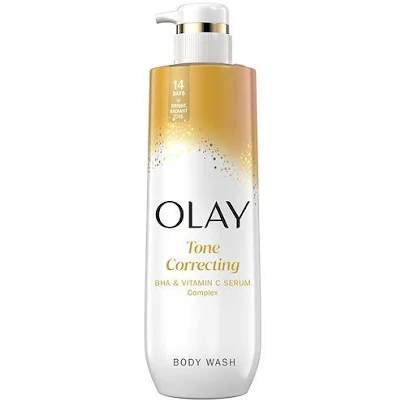 Olay Tone Correcting BHA and Vitamin C Serum Complex Body Wash