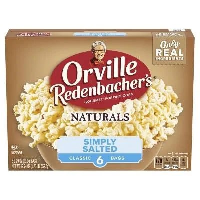 Orville Redenbacher's Naturals Simply Salted Microwave Popcorn