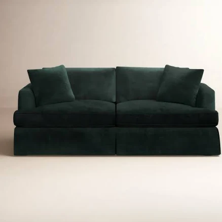 Wayfair Lucia 92.5'' Slipcovered Sleeper Sofa Fabric