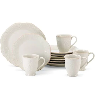 Lenox 12-Piece French Perle Dinnerware Set