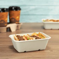 Karat Earth Natural Bagasse Take Out Container