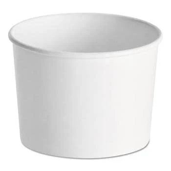 HUHTAMAKI Food Container Base 6 oz Paperboard White Round (Pack of 1000)