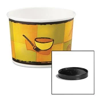 Huhtamaki Soup Food Containers w/Vented Lids