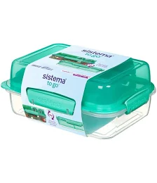 Sistema Lunch Stack Rectangle To Go HasbroGaming 12 PIECES: 1 rolling puppy Color:Silver RBB106BOY00059 Cocomelon 75 W x