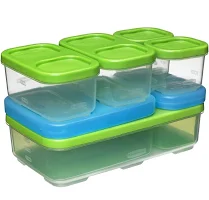 Rubbermaid Lunchblox Entrée Kit, Green