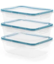 Snapware Total Solution 3-Pack Plastic Food Storage Containers Set