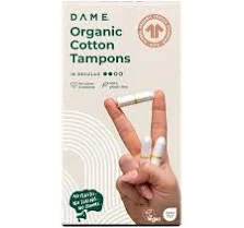 Dame Organic Cotton Tampons