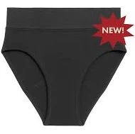 The Period Company- The High Waisted Period (FlowStretch)-BLACK
