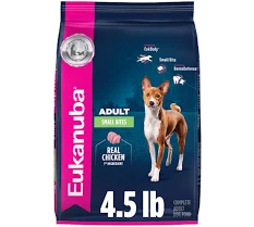 Eukanuba Adult Small Bites Chicken Flavor Dry Dog Food, 5 lbs