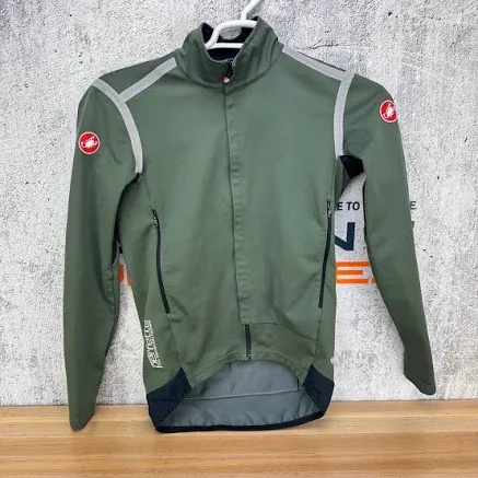 Castelli Perfetto RoS 2 GORE-TEX Windstopper Green Men's Medium Cycling Jacket