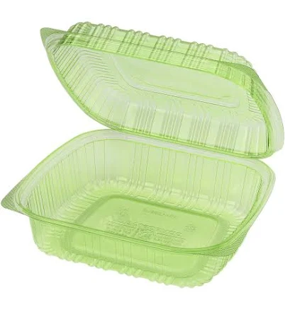 Karat Earth PLA Hinged Containers