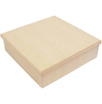 Coco Wooden Square Takeout Bento Box