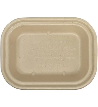 World Centric Compostable Fiber To Go Box Container