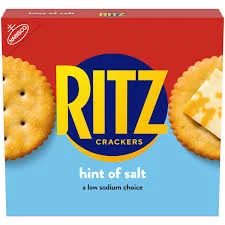 Ritz Crackers with Salt