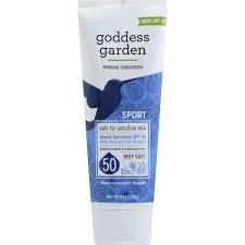 goddess garden Sunscreen, Mineral, Sport, SPF 30