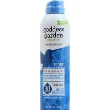 Goddess Garden Sport Natural Sunscreen Spray SPF 30