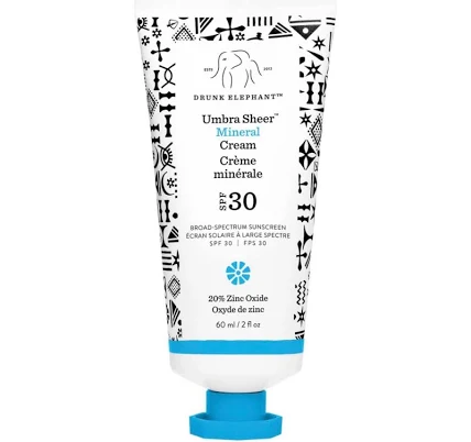Drunk Elephant Umbra Sheer Mineral Cream SPF 30