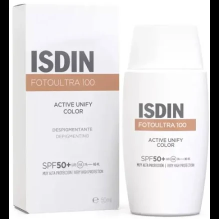 ISDIN Fotoultra 100 Active Unify Color Spf 50+ 50ml