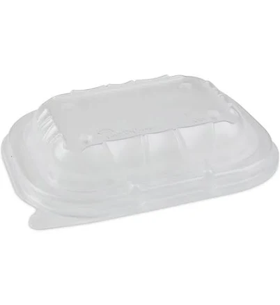 Pactiv EarthChoice Entree2Go Takeout Container Vented Lid 5.65 x 4.25 x 0.93