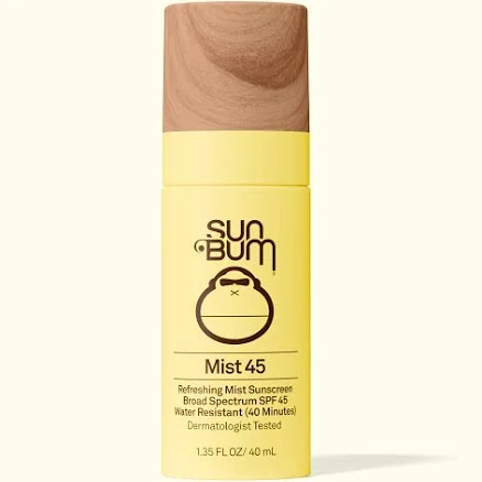 Sun Bum SPF 45 Sunscreen Face Mist