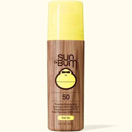 Sun Bum Original SPF 50 Sunscreen Roll-On Lotion